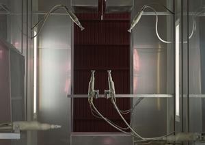 金属部品にも取り付けられるタグを利用